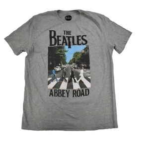 The Beatles Abbey Road Graphic Tee - Gray Size 3XL XXXL